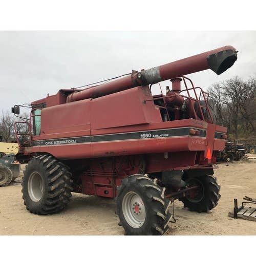 1990 Used Case IH 1660 Combine parts.