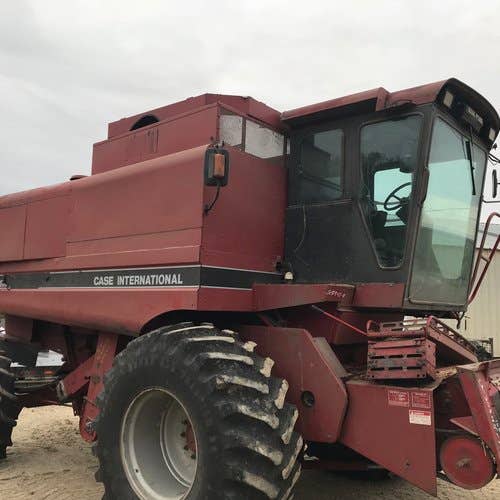 1990 Used Case IH 1660 Combine parts.