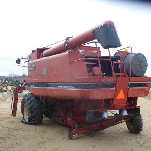 Used Case IH 1660 Combine parts.