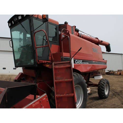 Used Case IH 1660 Combine parts.