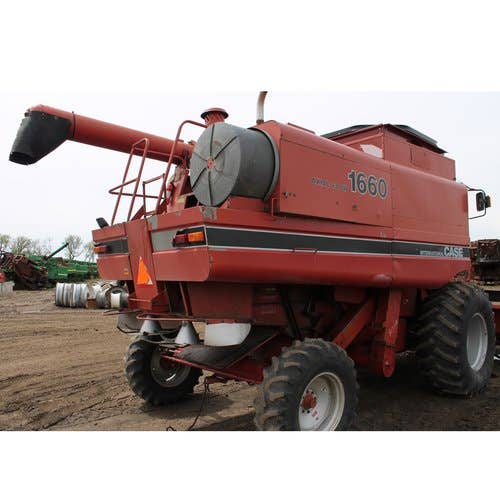 Used Case IH 1660 Combine parts.