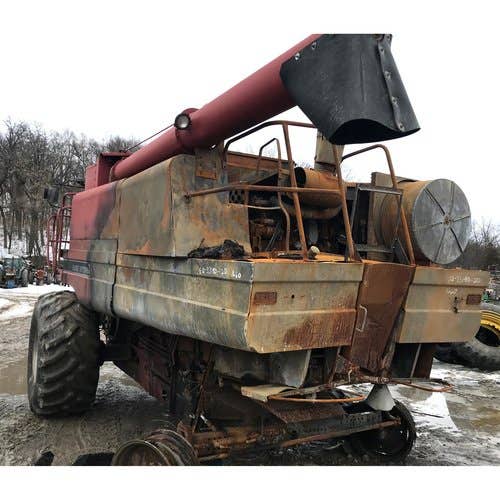 1992 Used Case IH 1660 Combine parts.