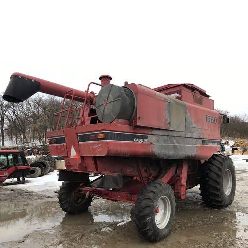 Used Case IH 1660 Combine parts.