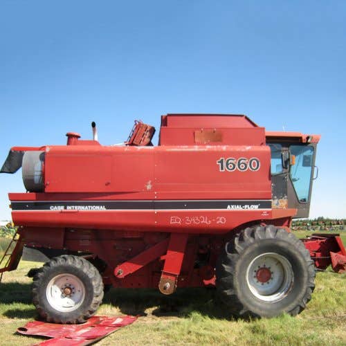 Used Case IH 1660 Combine parts.