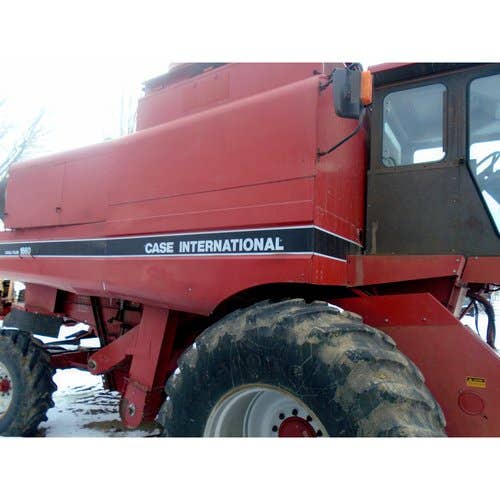 1991 Used Case IH 1660 Combine parts.