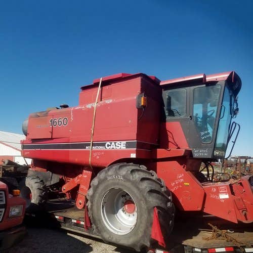 Used Case IH 1660 Combine parts.