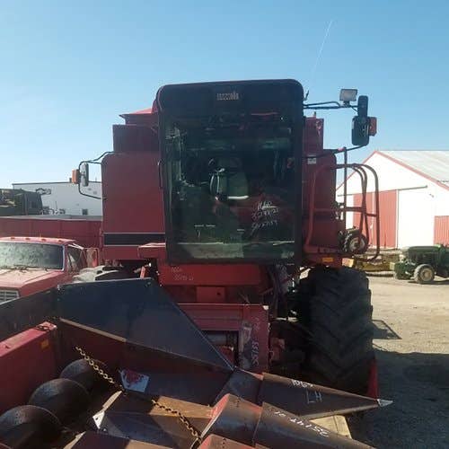 Used Case IH 1660 Combine parts.