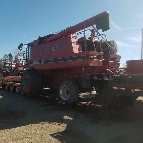 Used Case IH 1660 Combine parts.