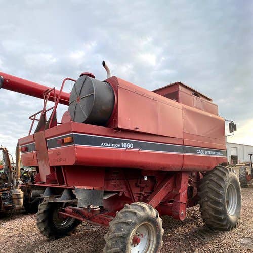 Used Case IH 1660 Combine parts.