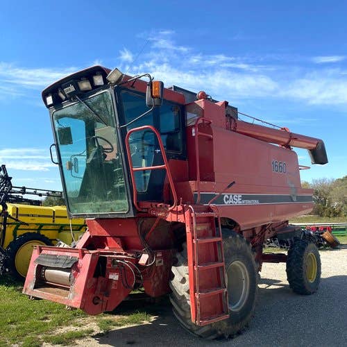 Used Case IH 1660 Combine parts.