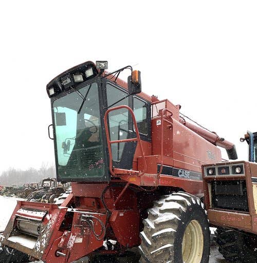 Used Case IH 1660 Combine parts.