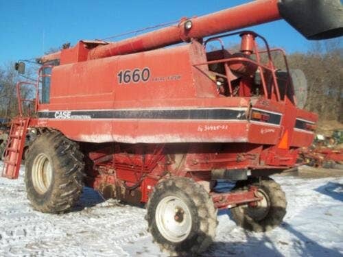 Used Case IH 1660 Combine parts.