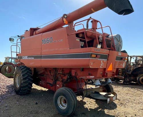 Used Case IH 1660 Combine parts.