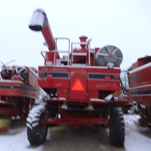 1986 Used Case IH 1660 Combine parts.