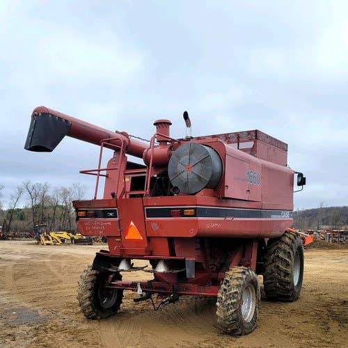 Used Case IH 1660 Combine parts.