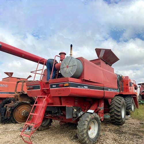 Used Case IH 1660 Combine parts.