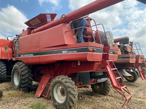 Used Case IH 1660 Combine parts.