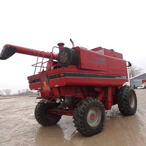 Used Case IH 1660 Combine parts.