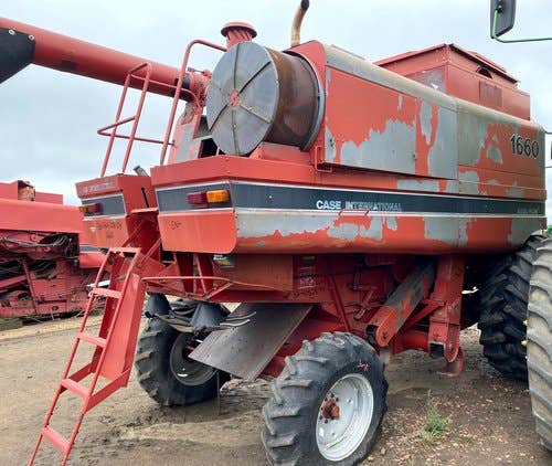 Used Case IH 1660 Combine parts.