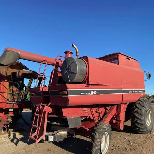 1991 Used Case IH 1660 Combine parts.