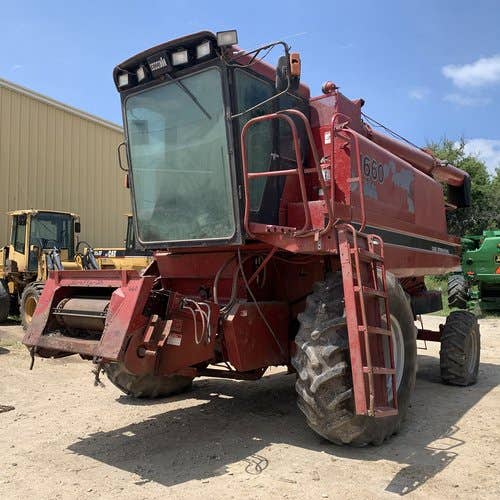 Used Case IH 1660 Combine parts.