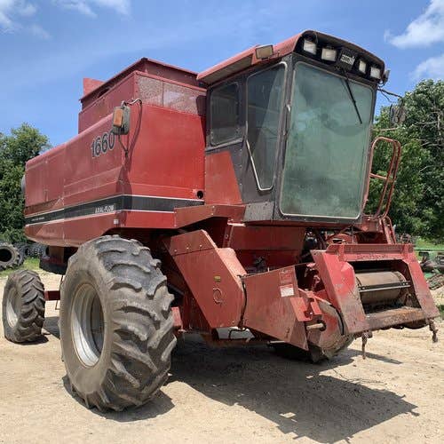 Used Case IH 1660 Combine parts.