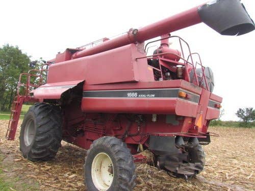 1993 Used Case IH 1666 Combine parts.