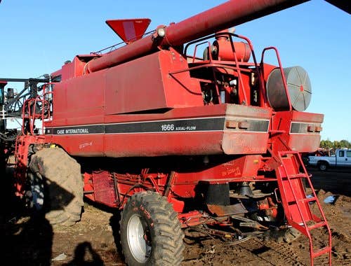 Used Case IH 1666 Combine parts.