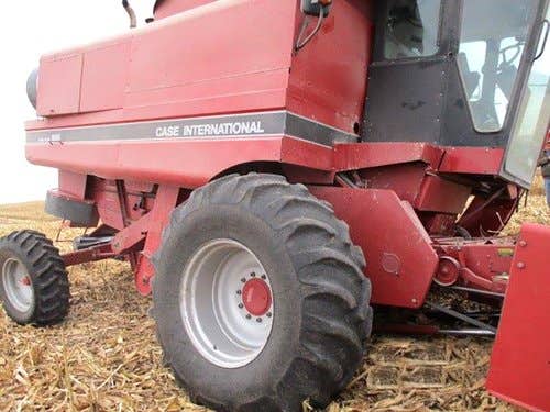 1993 Used Case IH 1666 Combine parts.