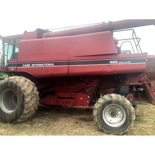 Used Case IH 1666 Combine parts.