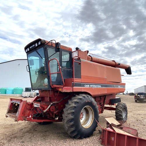 Used Case IH 1666 Combine parts.