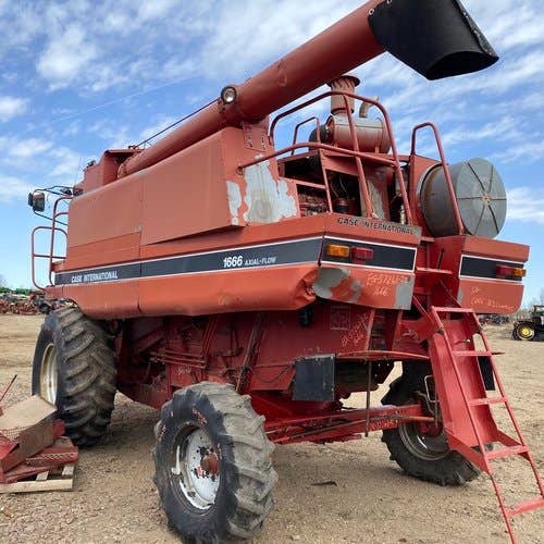 Used Case IH 1666 Combine parts.