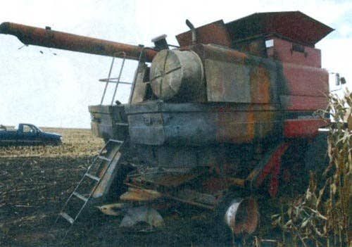 1987 Used Case IH 1680 Combine parts.