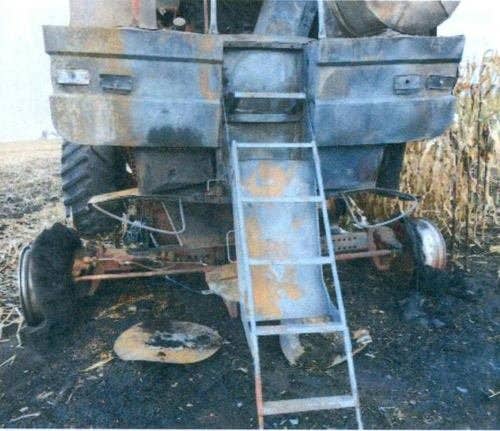 1987 Used Case IH 1680 Combine parts.