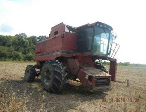 1990 Used Case IH 1680 Combine parts.