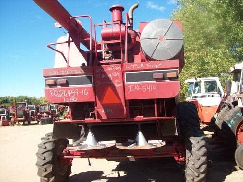 1990 Used Case IH 1680 Combine parts.