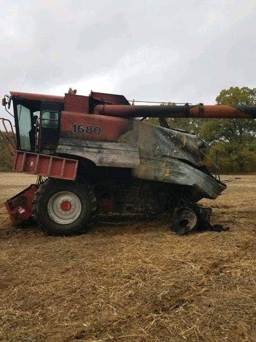 1989 Used Case IH 1680 Combine parts.