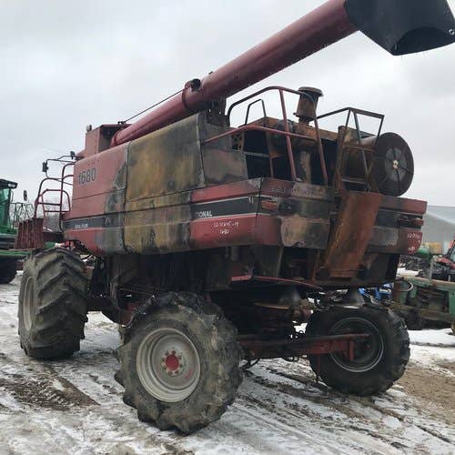 1988 Used Case IH 1680 Combine parts.