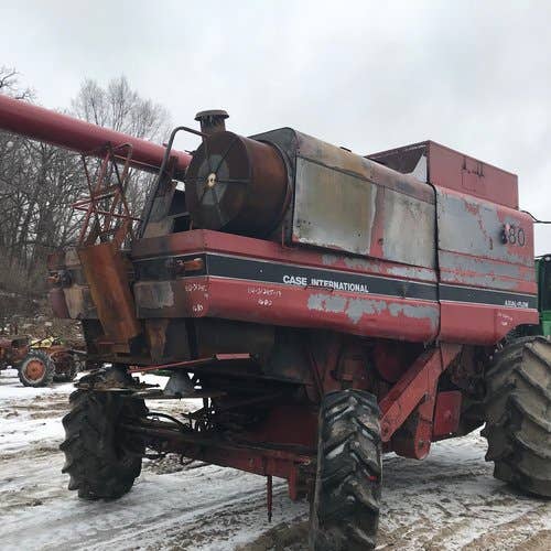 1988 Used Case IH 1680 Combine parts.
