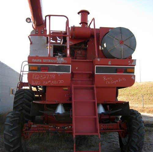 Used Case IH 1680 Combine parts.
