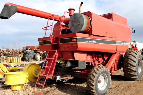 Used Case IH 1680 Combine parts.