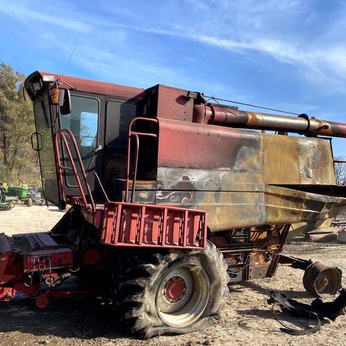 1990 Used Case IH 1680 Combine parts.