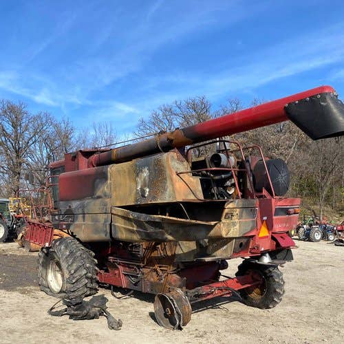 1990 Used Case IH 1680 Combine parts.