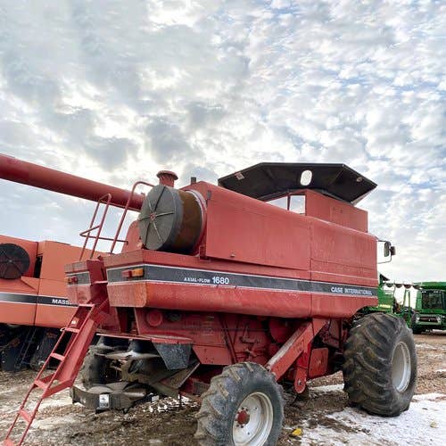 Used Case IH 1680 Combine parts.