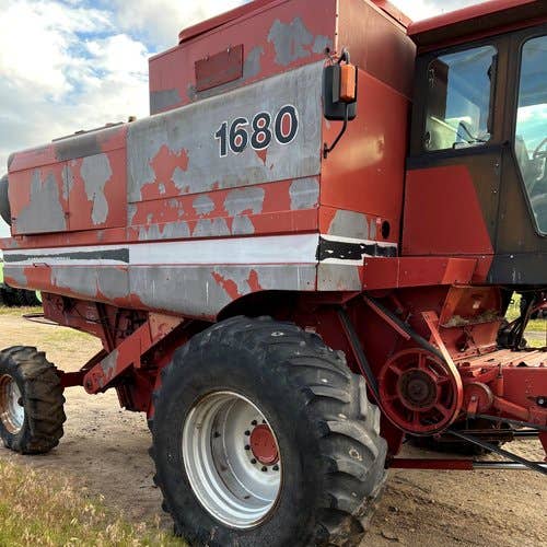 Used Case IH 1680 Combine parts.