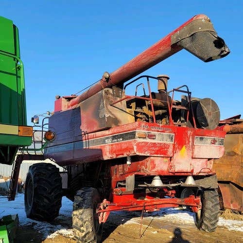 1988 Used Case IH 1680 Combine parts.