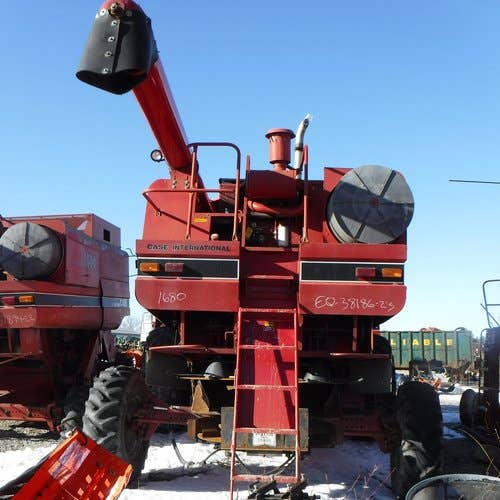 Used Case IH 1680 Combine parts.