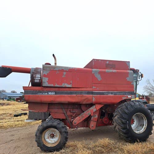 Used Case IH 1680 Combine parts.