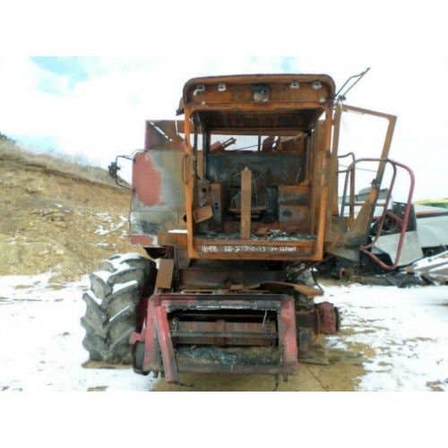 Used Case IH 1688 Combine parts.