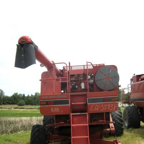 Used Case IH 1688 Combine parts.